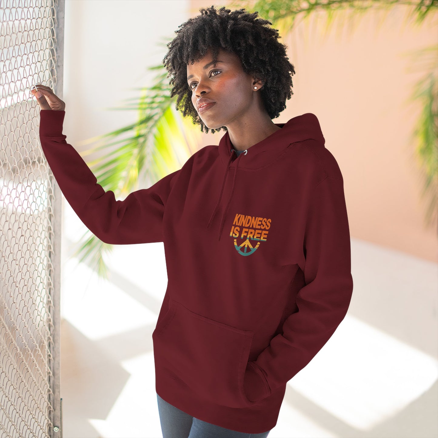 Kindness is Free Fleece Hoodie