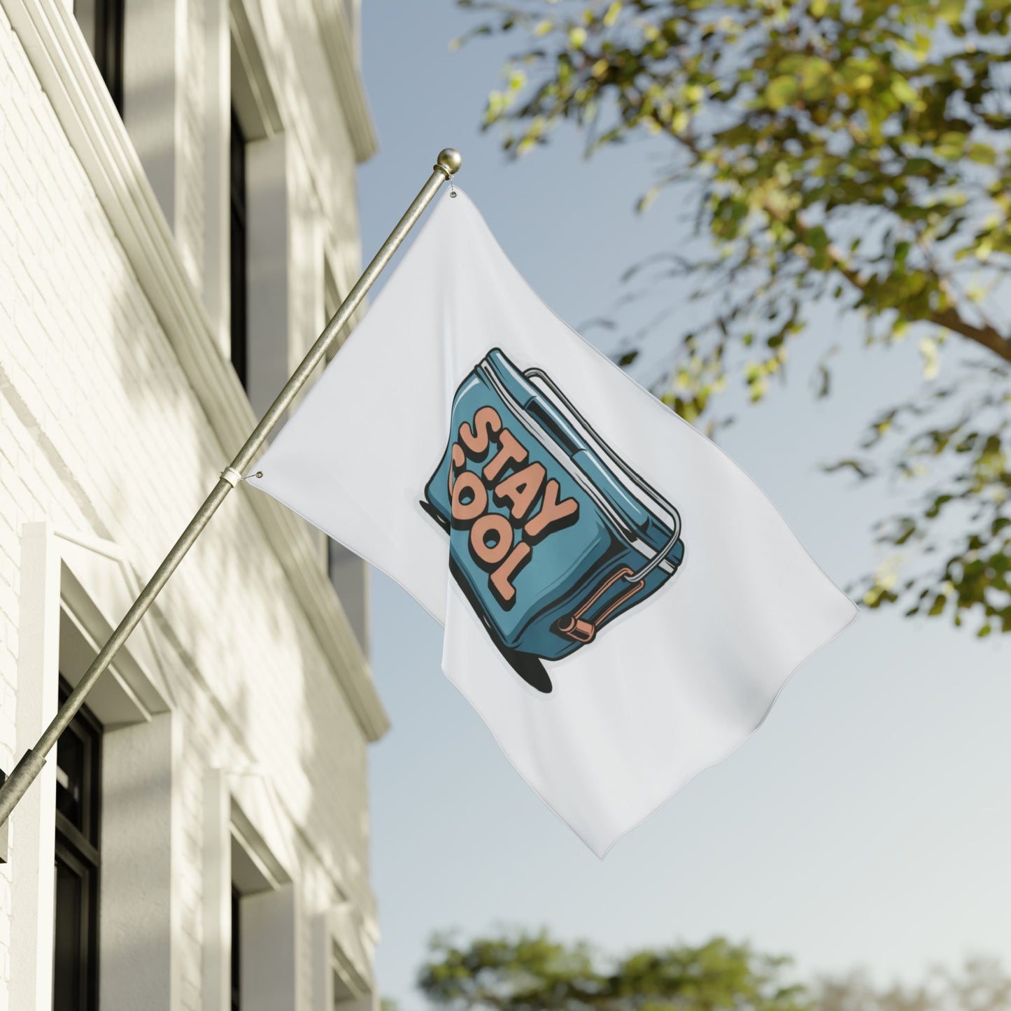 Stay Cool Double Sided Flag