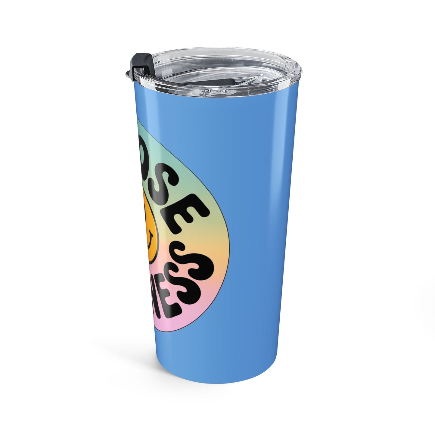 Light Blue Choose Kindness Tumblers – 20oz Travel Mugs for Positive Vibes