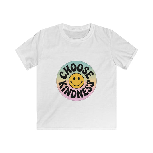 Choose Kindness Kids Tee - Softstyle Graphic T-Shirt