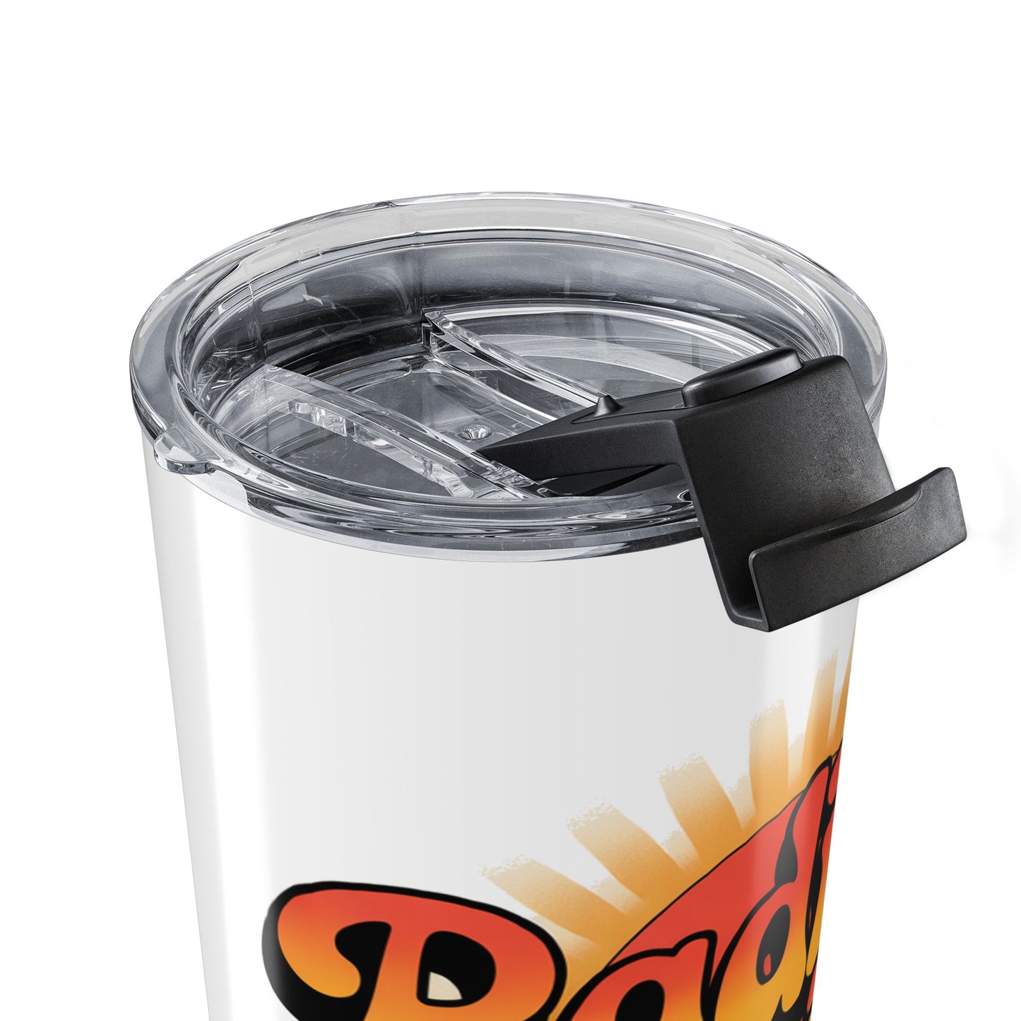 White Radiate Positivity Tumbler 20oz