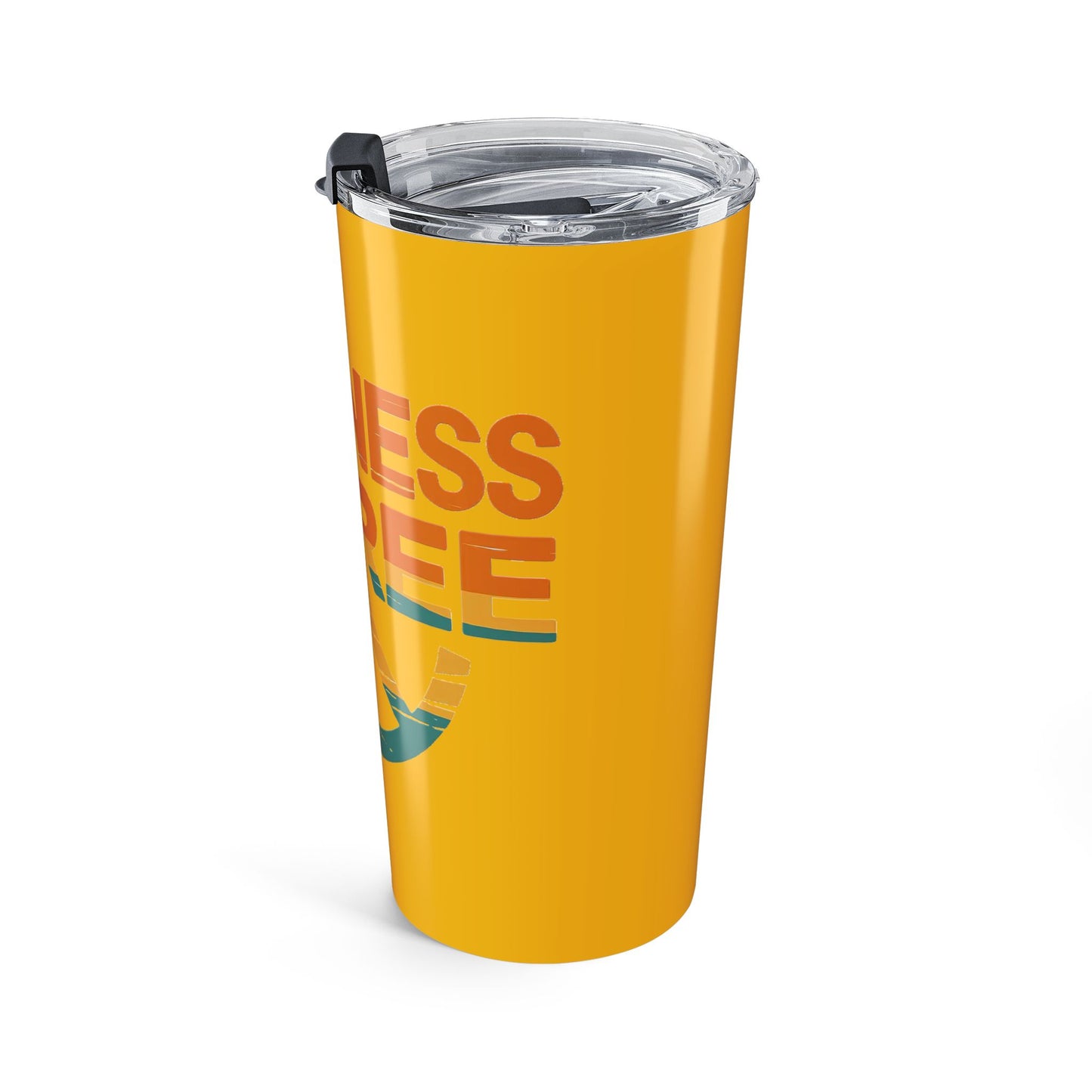 20oz Kindness Is Free Tumbler - Inspiring Quote Travel Mug