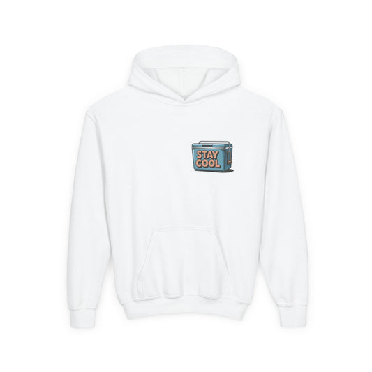 Youth Hooded Sweatshirt - Stay Cool Graphic