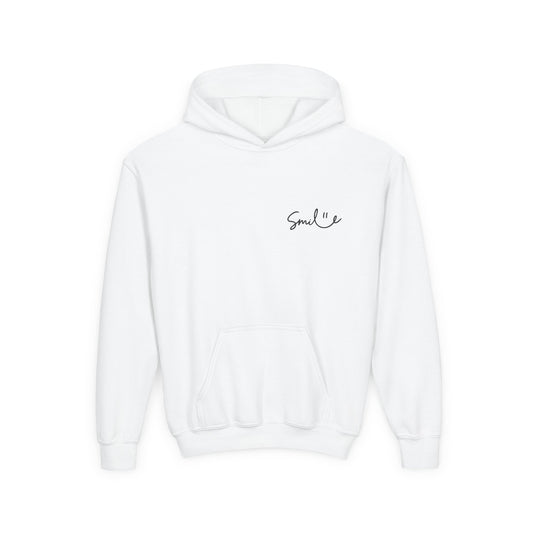 Smile Youth Hoodie - Cozy Heavy Blend Sweatshirt for Kids