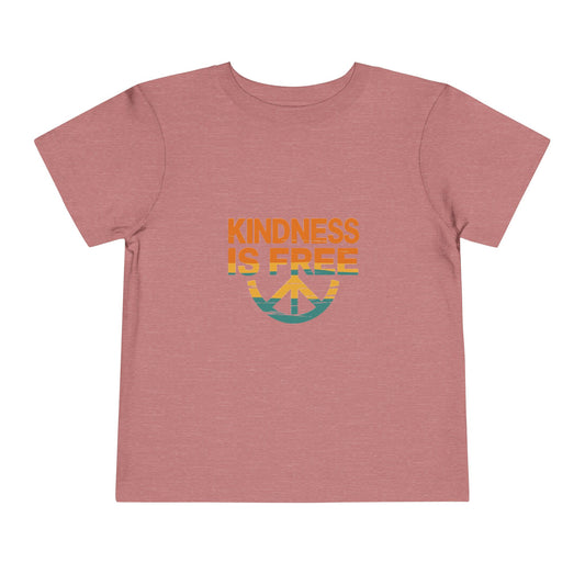 Youth Short Sleeve Tee - "Kindness is Free" Graphic Tee