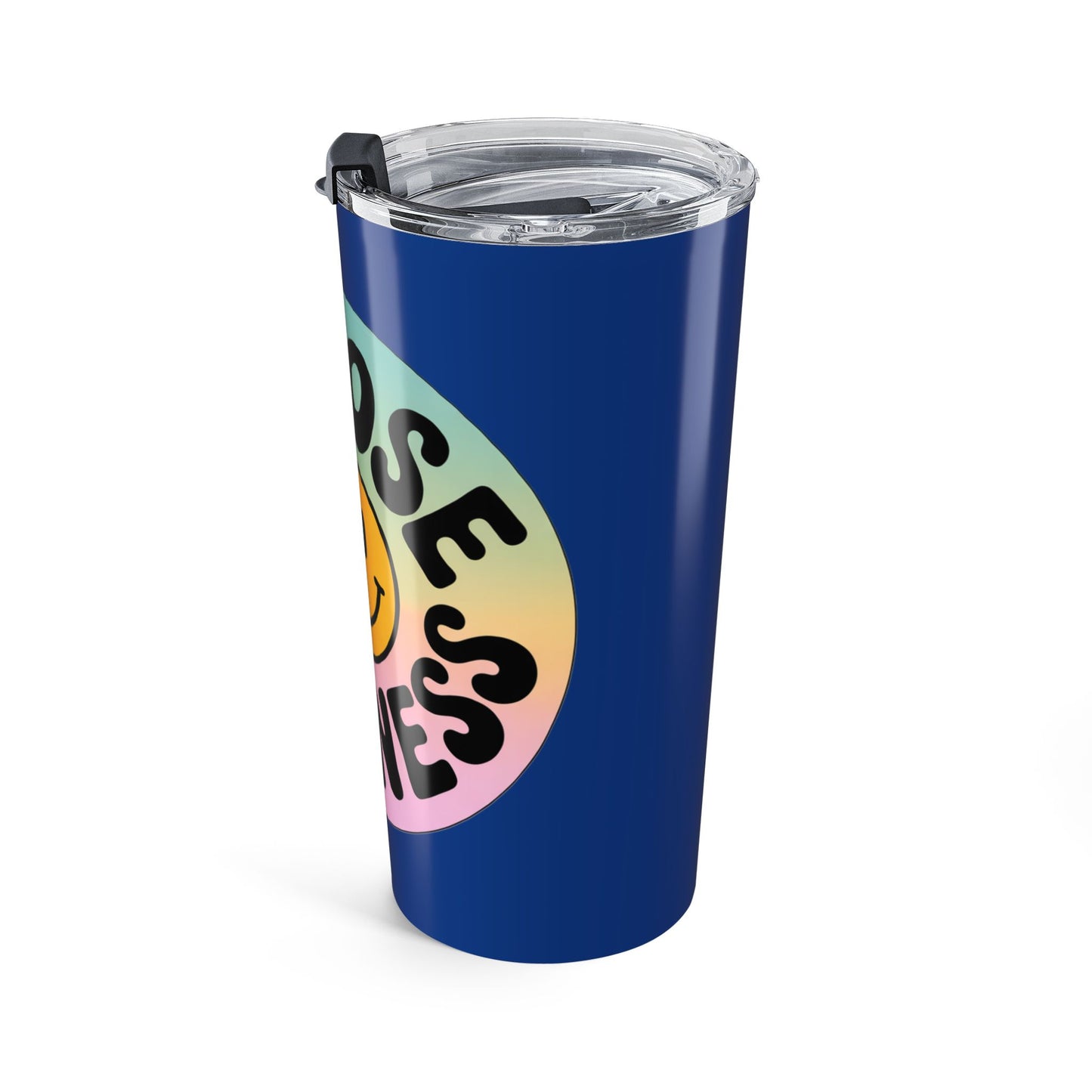 Dark Blue Choose Kindness Tumblers – 20oz Travel Mugs for Positive Vibes