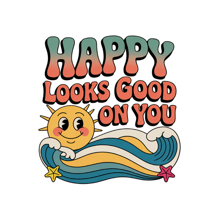 Happy Looks Good on You