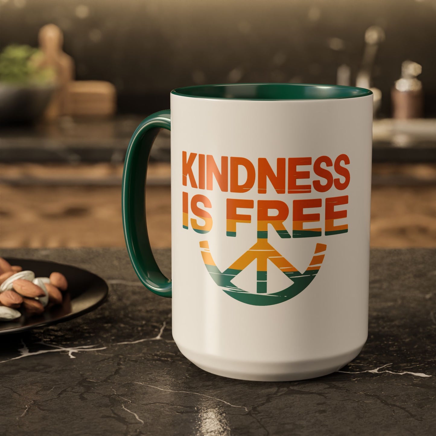 Kindness Is Free Mug - 11oz & 15oz Coffee Cup