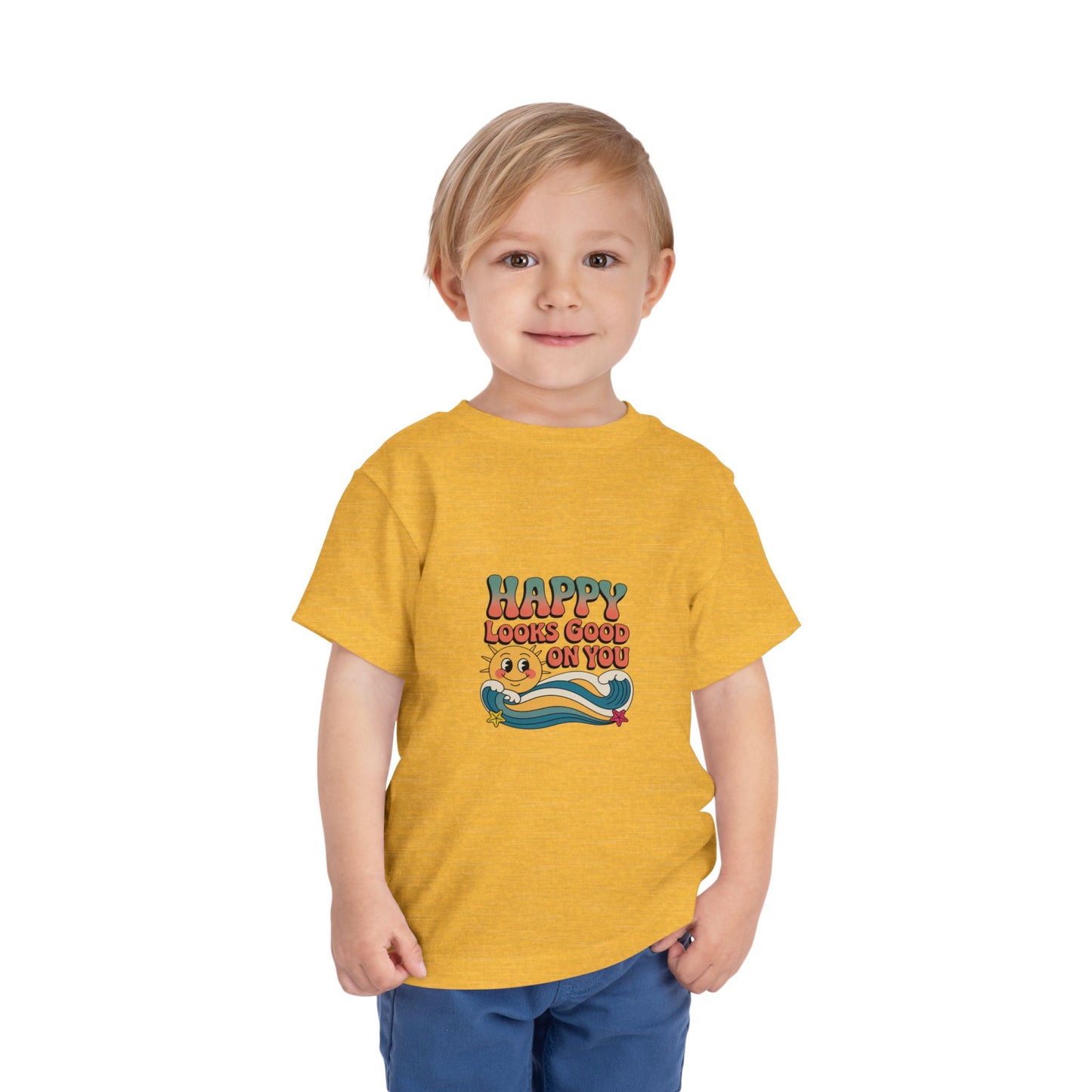 Happy Looks Good On You Toddler Tee