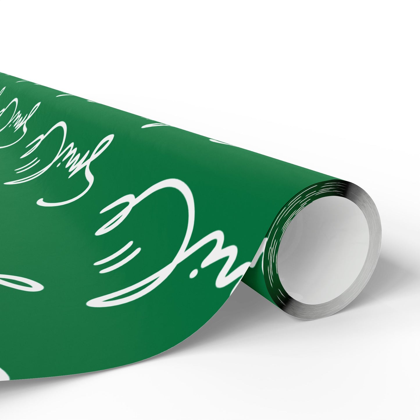 Green Smile Stylish Gift Wrapping Paper for Any Occasion