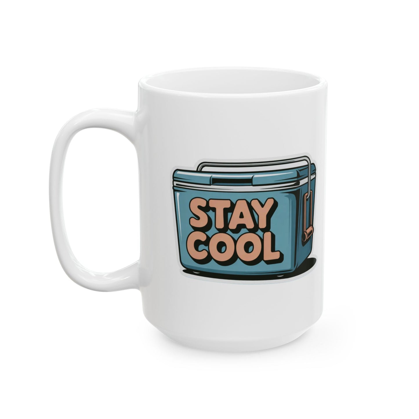 Stay Cool Ceramic Mug – Perfect Gift for Outdoor Lovers