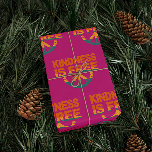 Kindness Is Free Wrapping Paper for All Occasions