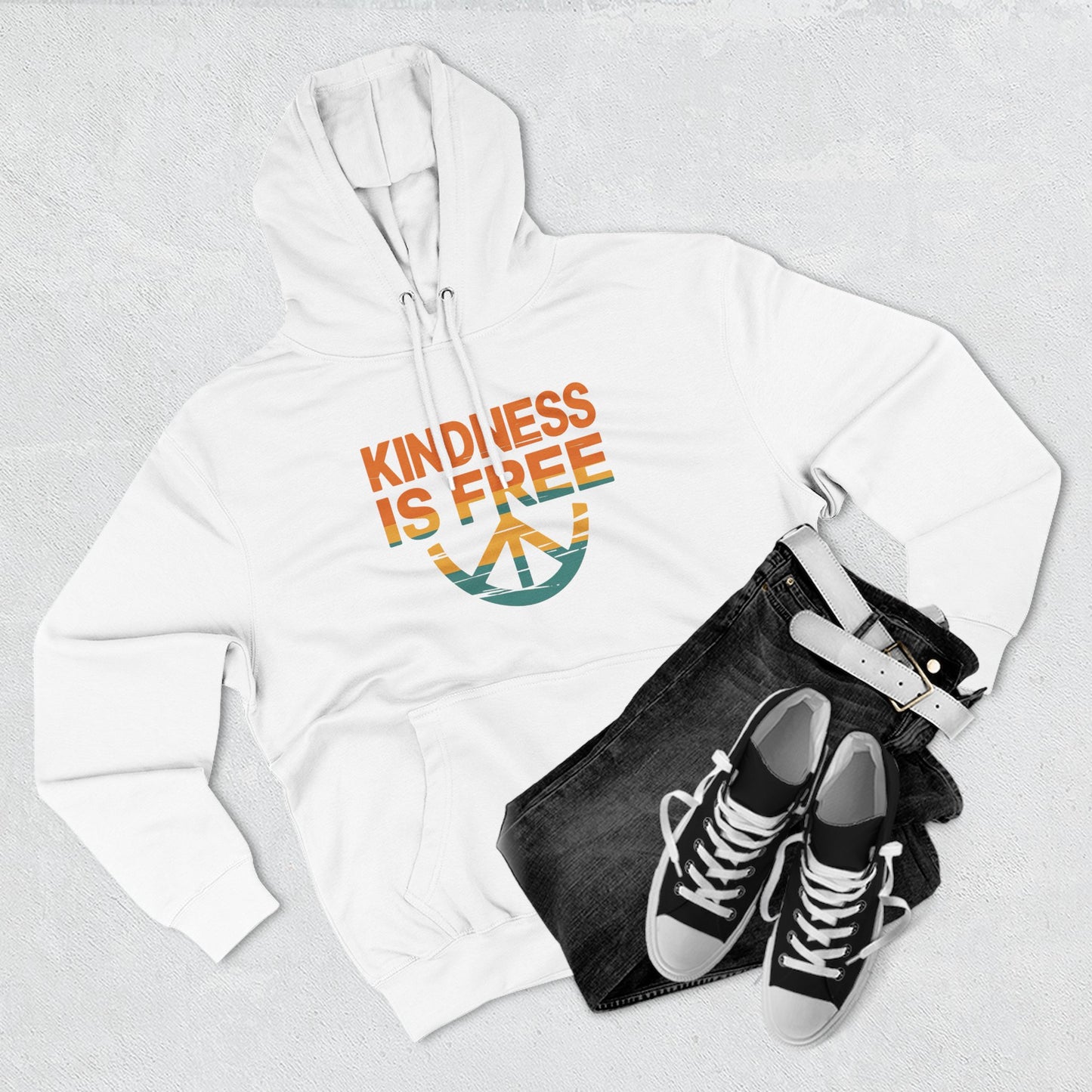 Kindness is Free Fleece Hoodie