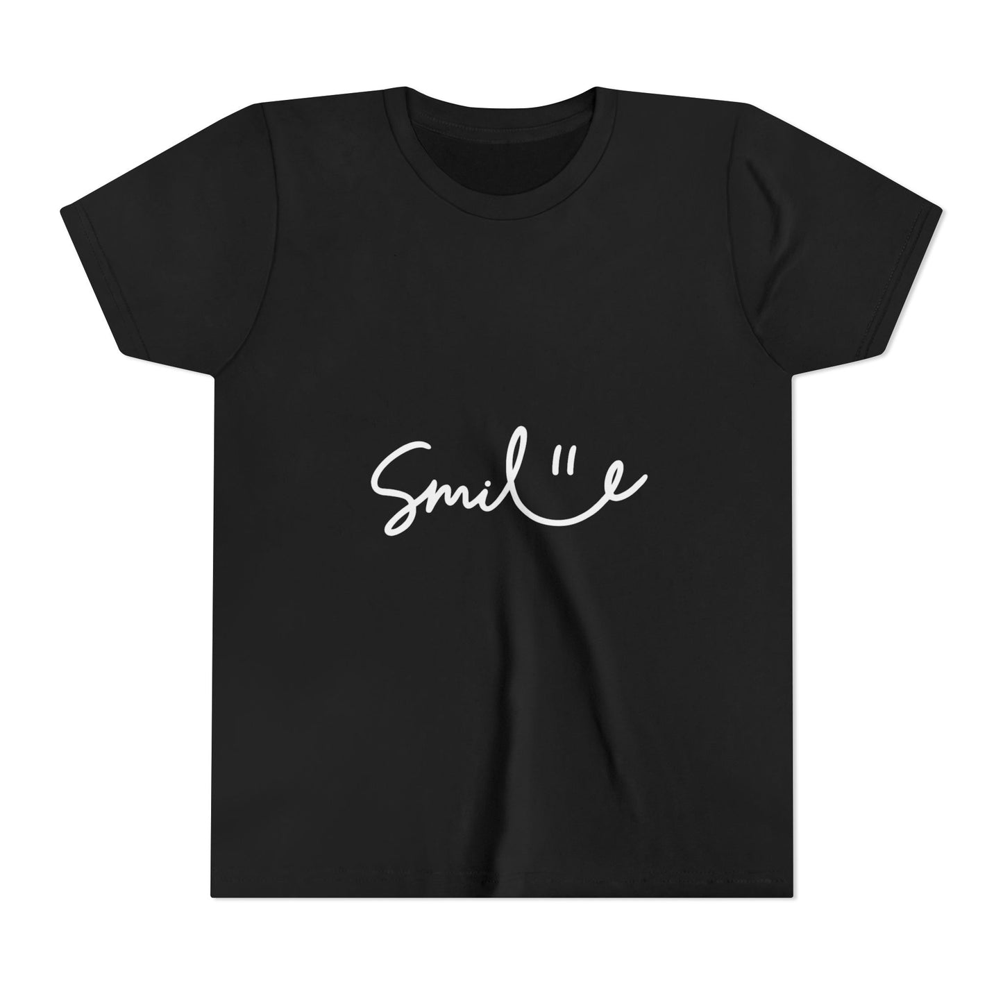 Smiley Youth Short Sleeve Tee - Positive Vibes for Kids