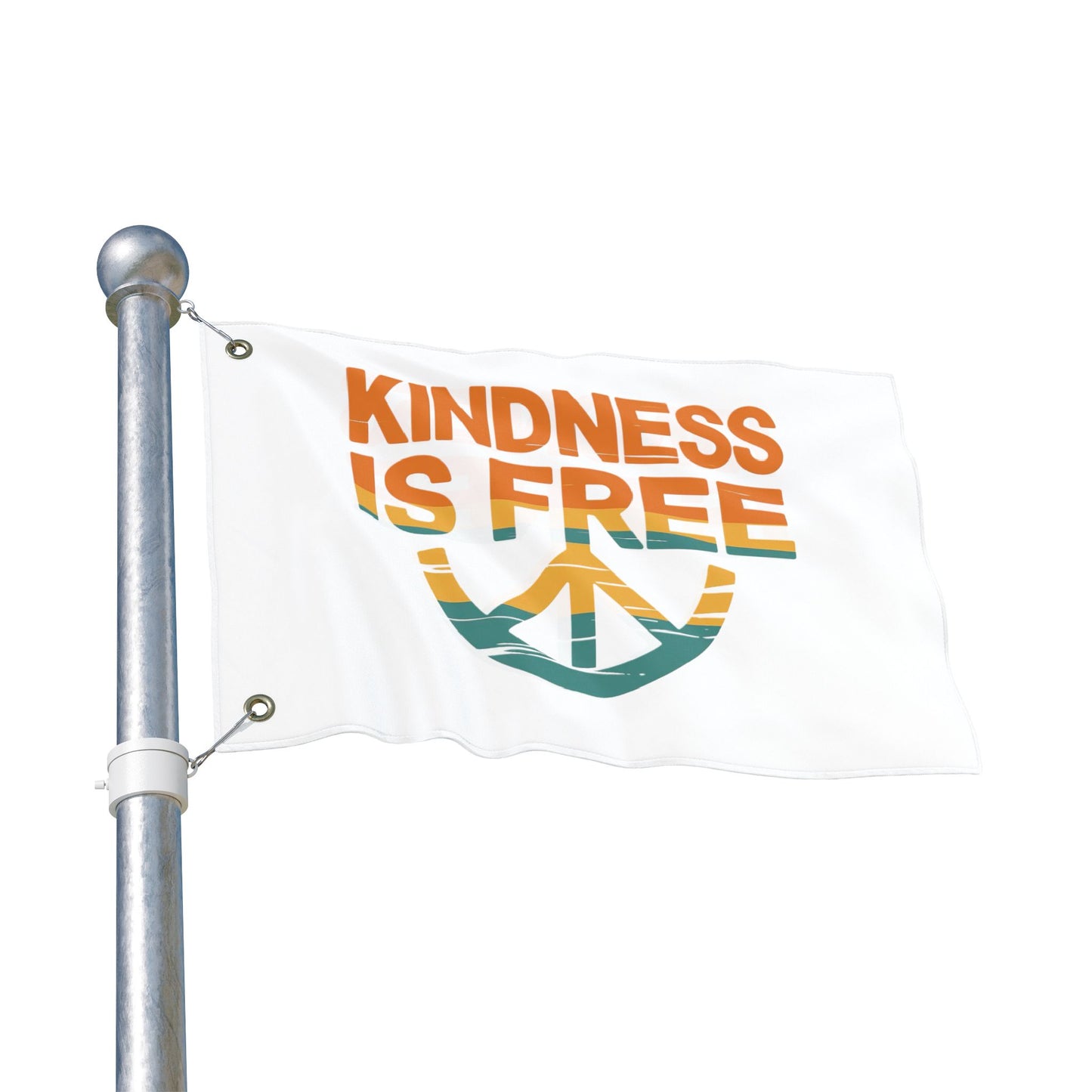 Peaceful Kindness Double Sided Flag