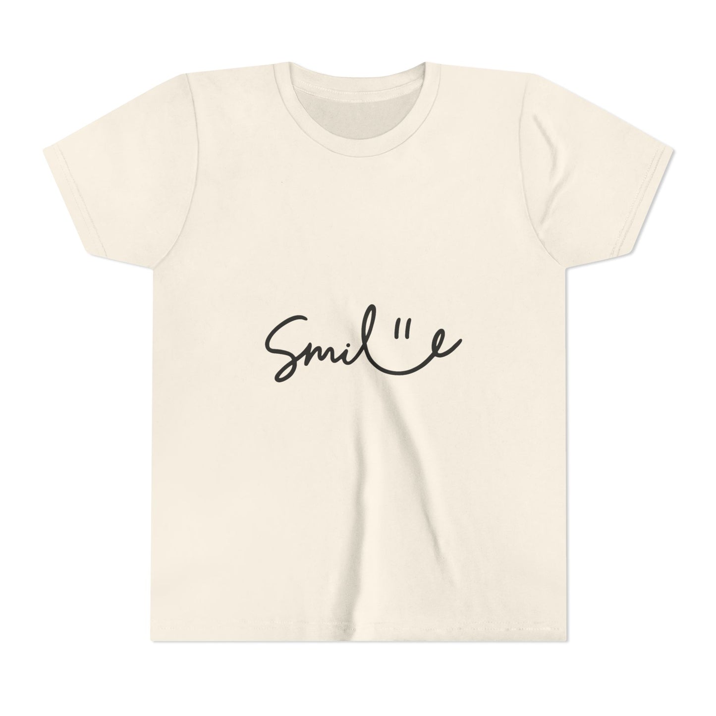 Smiley Youth Short Sleeve Tee - Positive Vibes for Kids