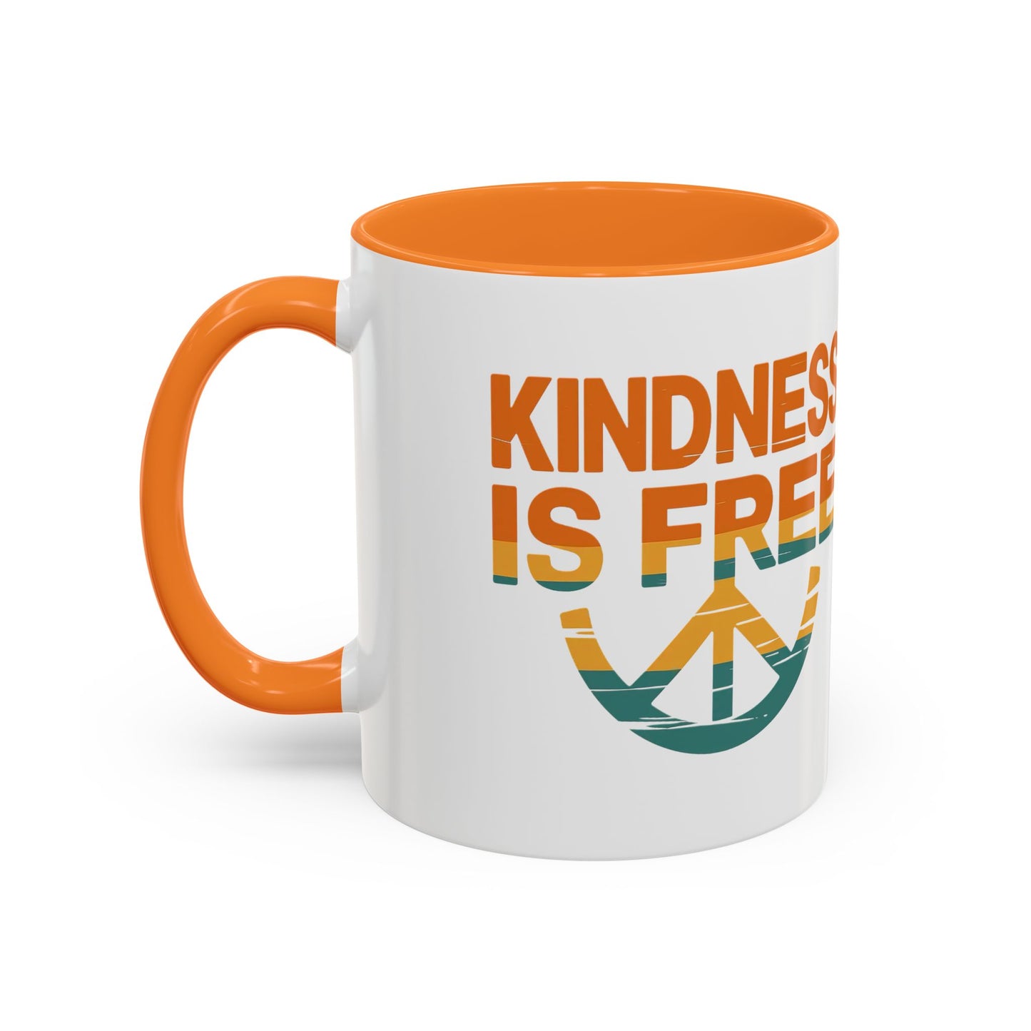 Kindness Is Free Mug - 11oz & 15oz Coffee Cup