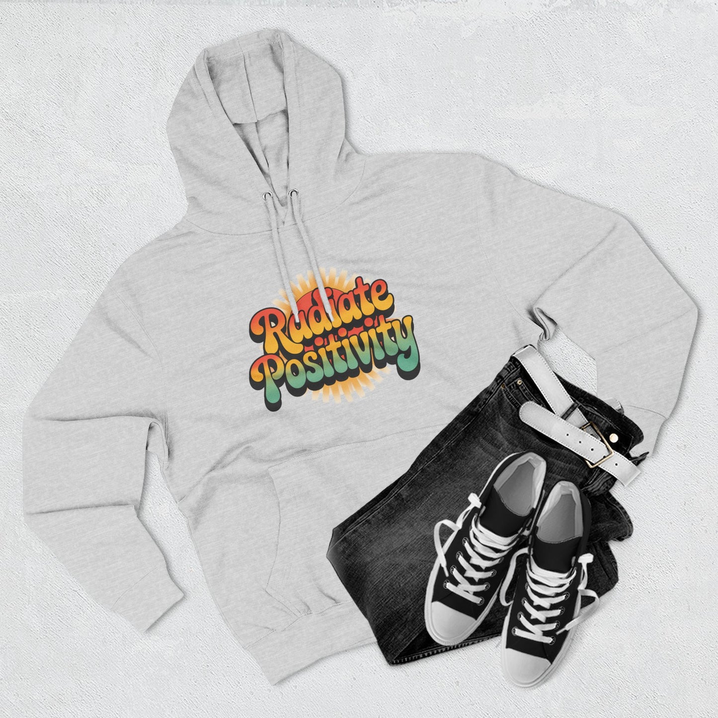 Radiate Positivity Fleece Hoodie