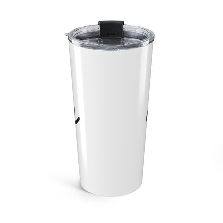 White/Black Smile 20oz Tumbler - Customizable Drinkware for Every Occasion