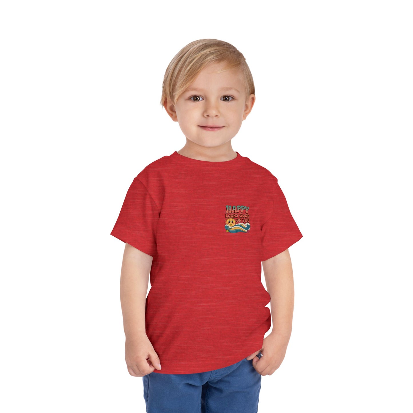 Happy Looks Good On You Toddler Tee