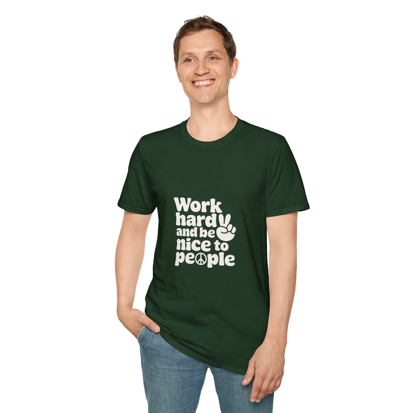 Work Hard and Be Nice to People T-Shirt