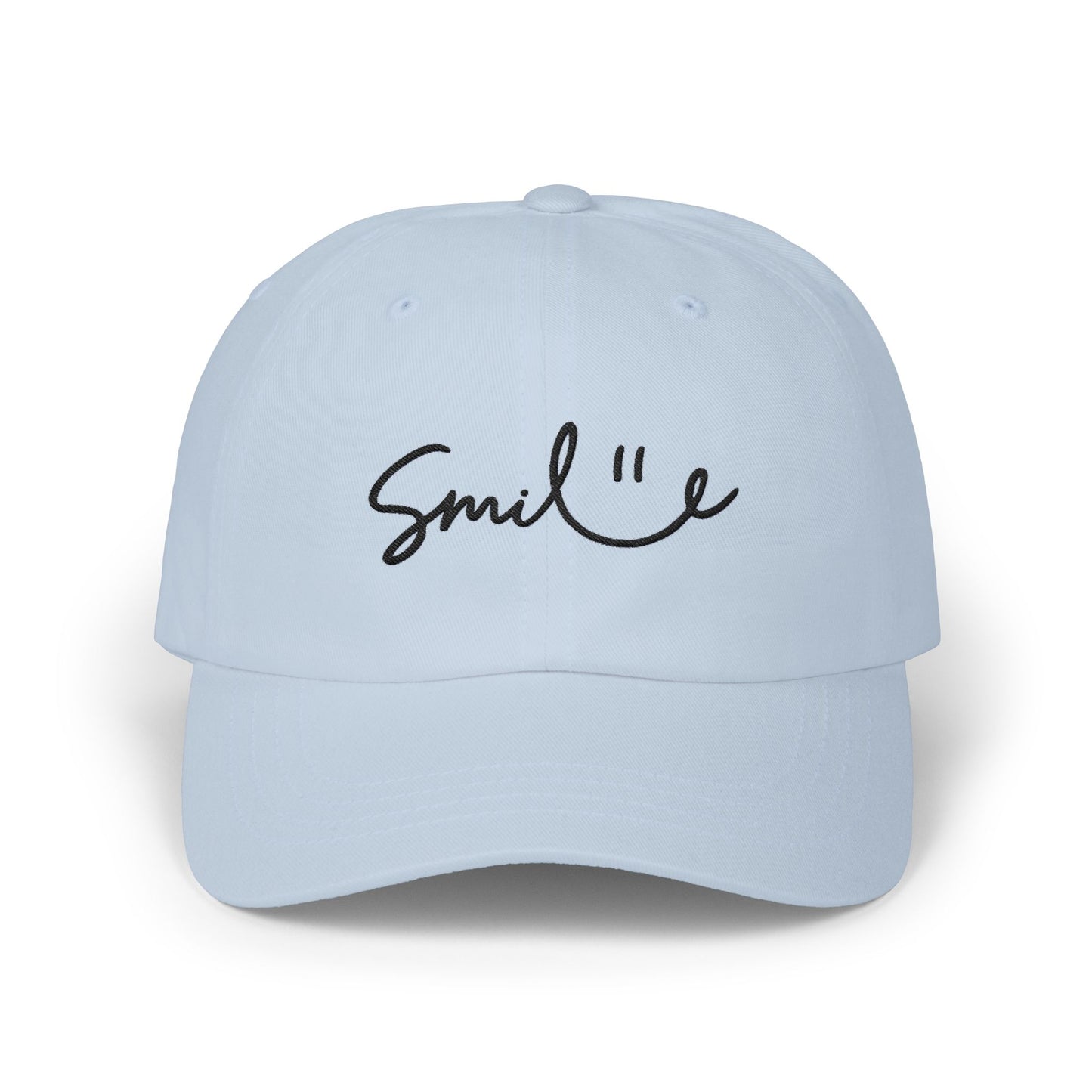 Smile Dad Cap – Embroidered Happy Face Baseball Hat