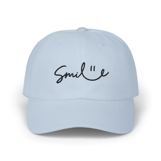 Smile Dad Cap – Embroidered Happy Face Baseball Hat