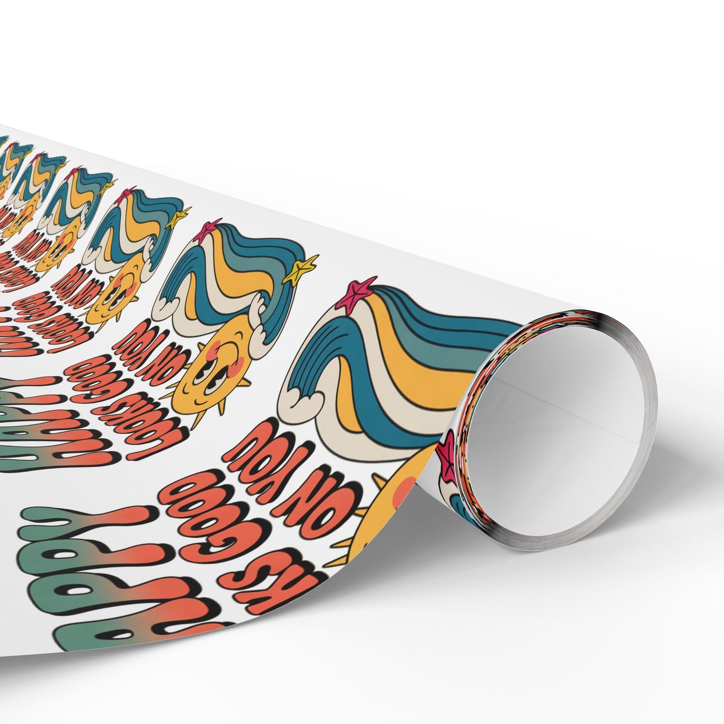 Happy Looks Good on You Wrapping Paper