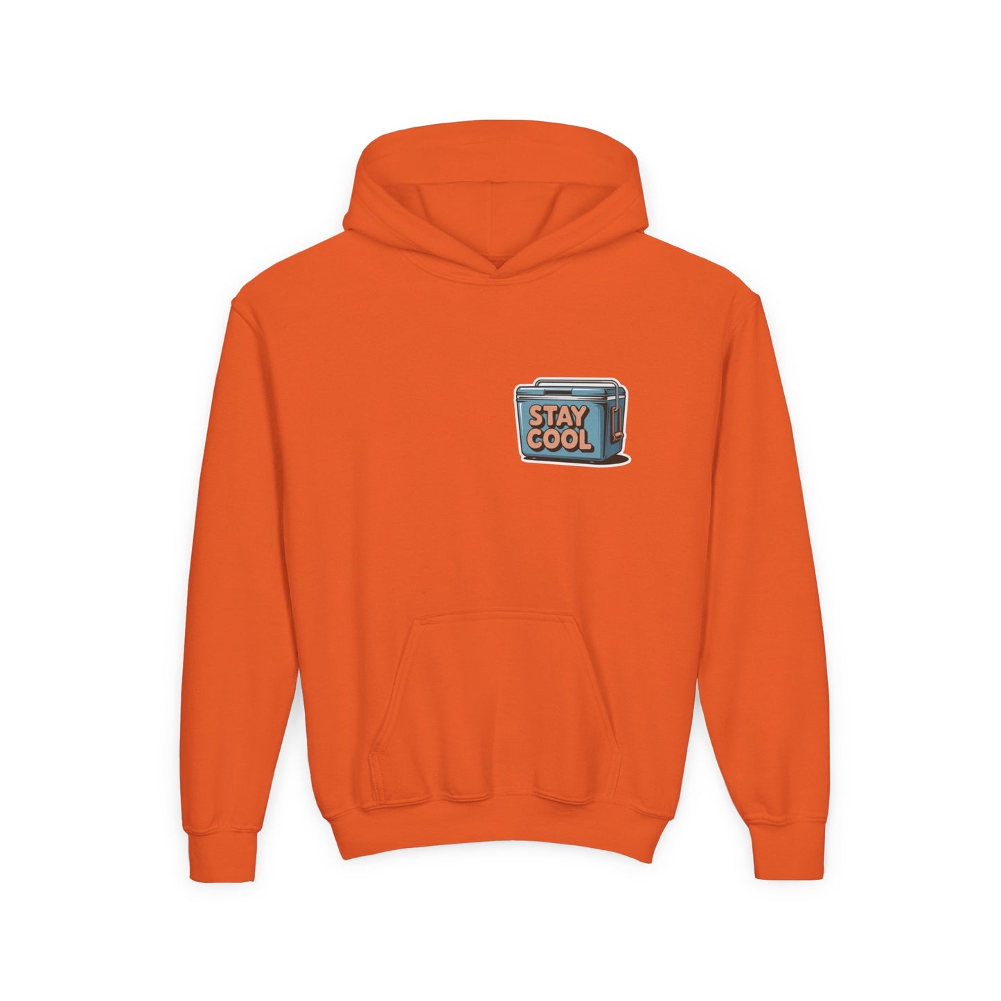 Youth Hooded Sweatshirt - Stay Cool Graphic