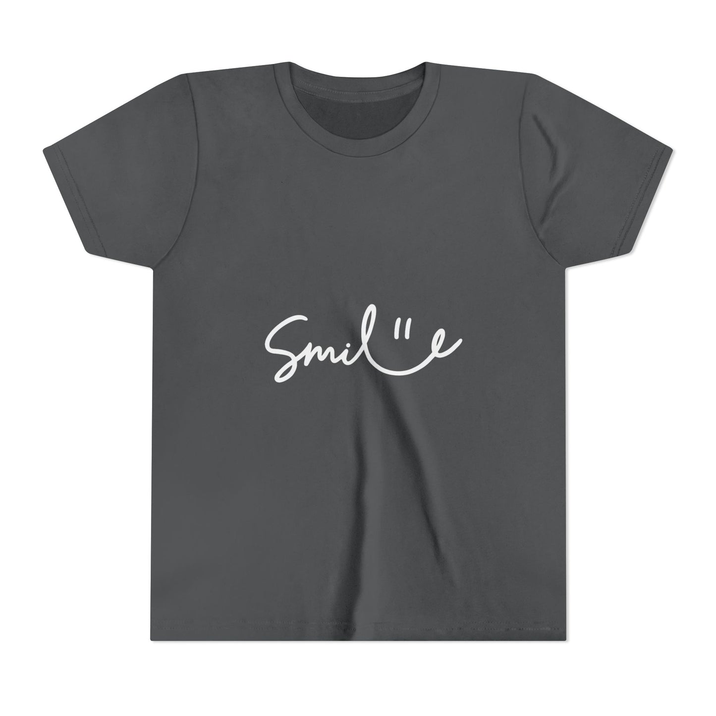 Smiley Youth Short Sleeve Tee - Positive Vibes for Kids
