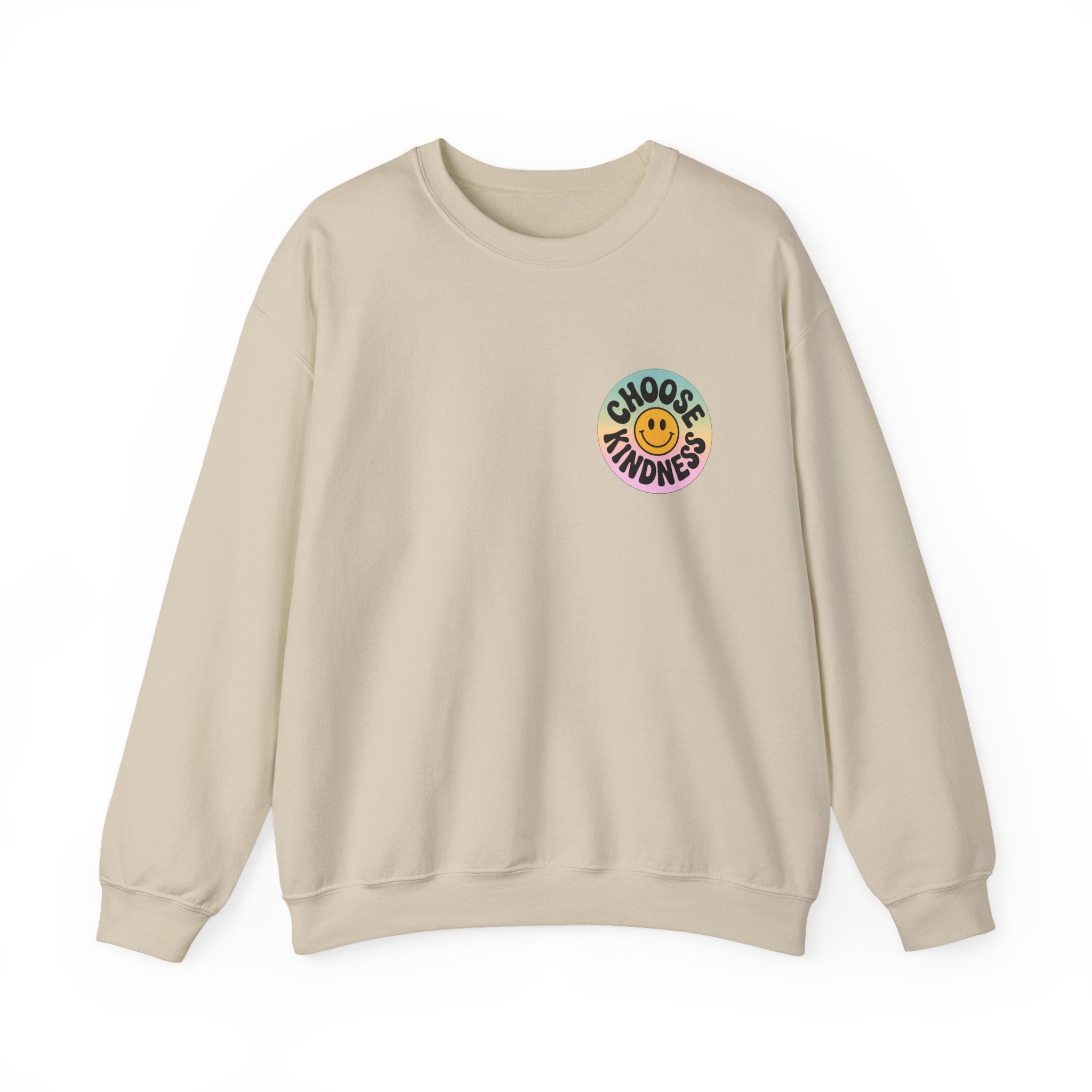 Choose Kindness Unisex Crewneck Sweatshirt - Positive Vibes Apparel
