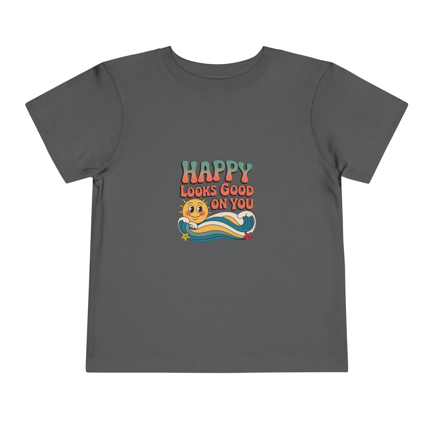 Happy Looks Good On You Toddler Tee