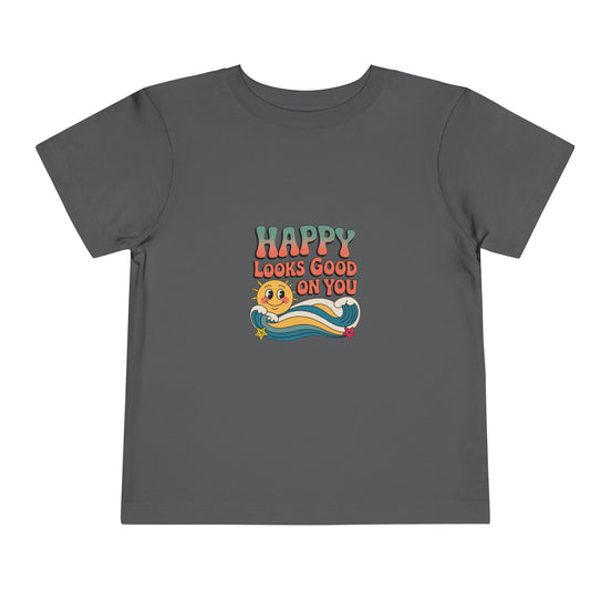 Happy Looks Good On You Toddler Tee