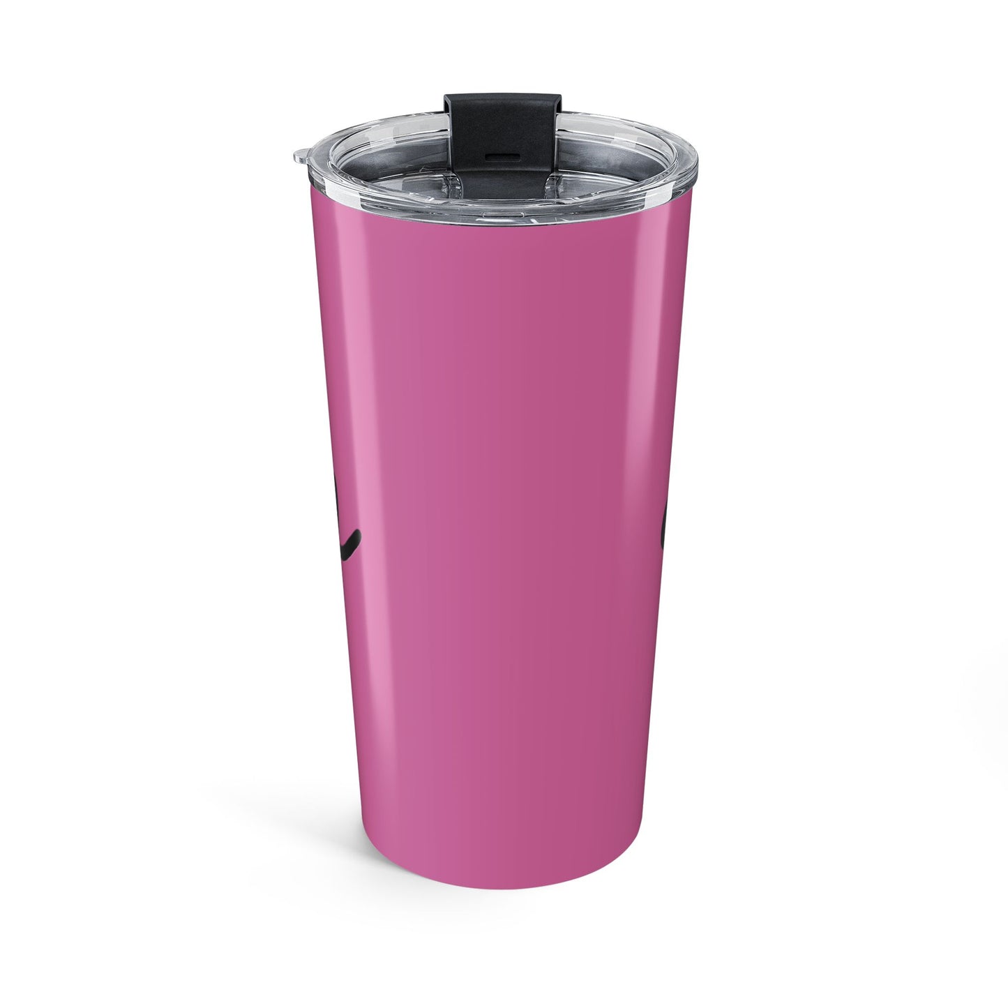 Light Pink/Black Smile 20oz Tumbler - Customizable Drinkware for Every Occasion