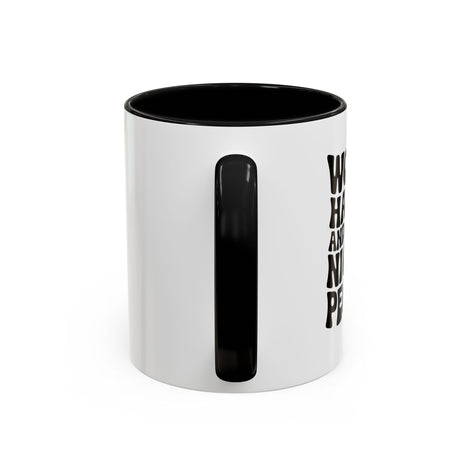 Work Hard & Be Nice to People Coffee Mug