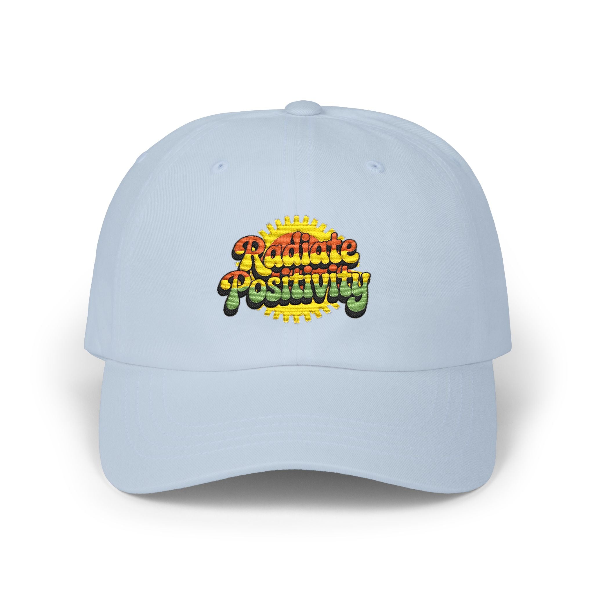 Classic Cap — Radiate Positivity Embroidered Baseball Hat