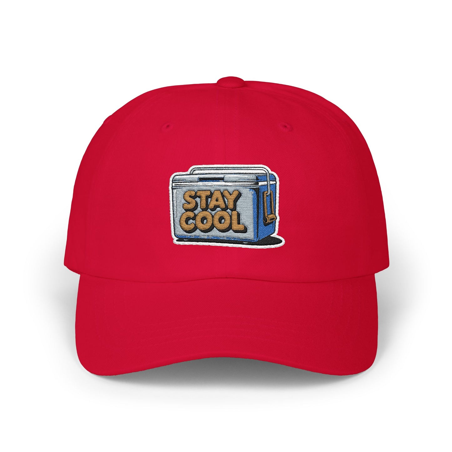 Stay Cool Cooler Embroidered Dad Cap