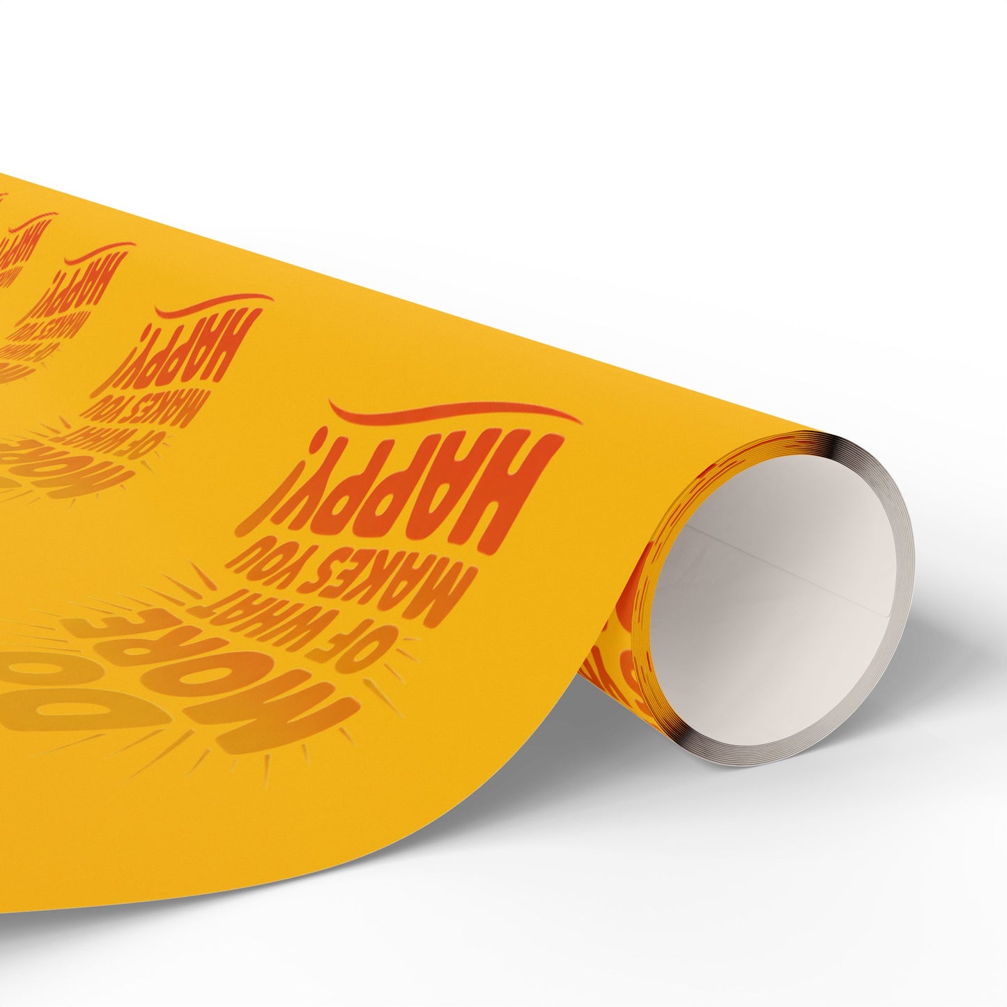 Wrapping Paper — 'Do More of What Makes You Happy' Gift Wrap