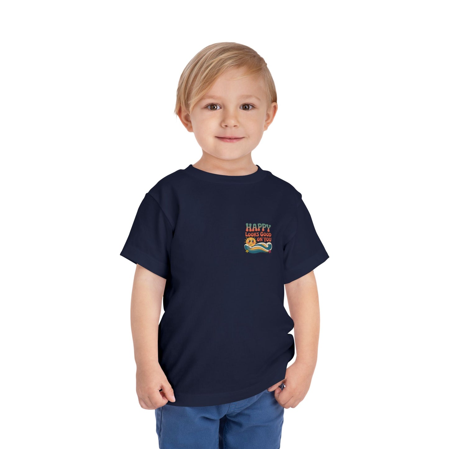 Happy Looks Good On You Toddler Tee