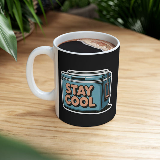 Stay Cool Ceramic Mug – Perfect Gift for Outdoor Lovers