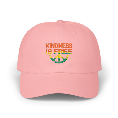 "Kindness Is Free" Peace Sign Embroidered Hat