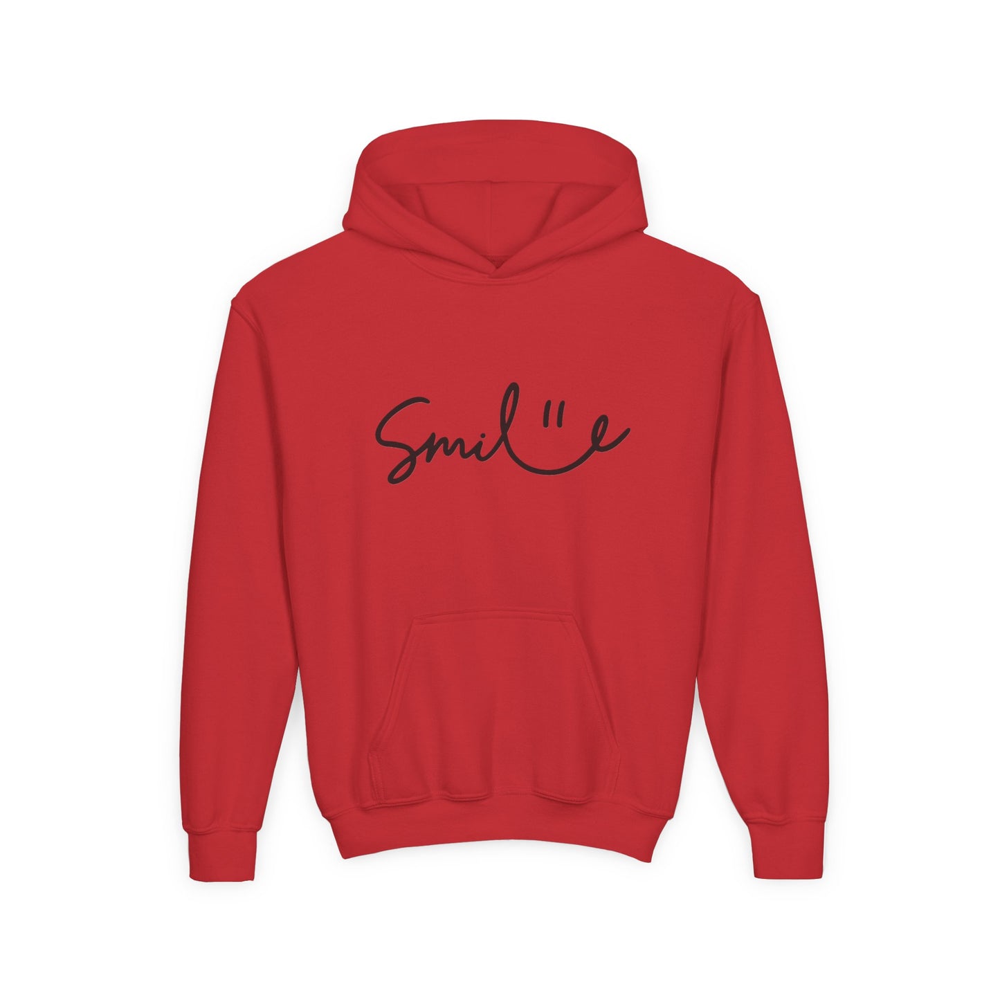 Smile Youth Heavy Blend Hoodie - Cozy, Cheerful Sweatshirt for Kids