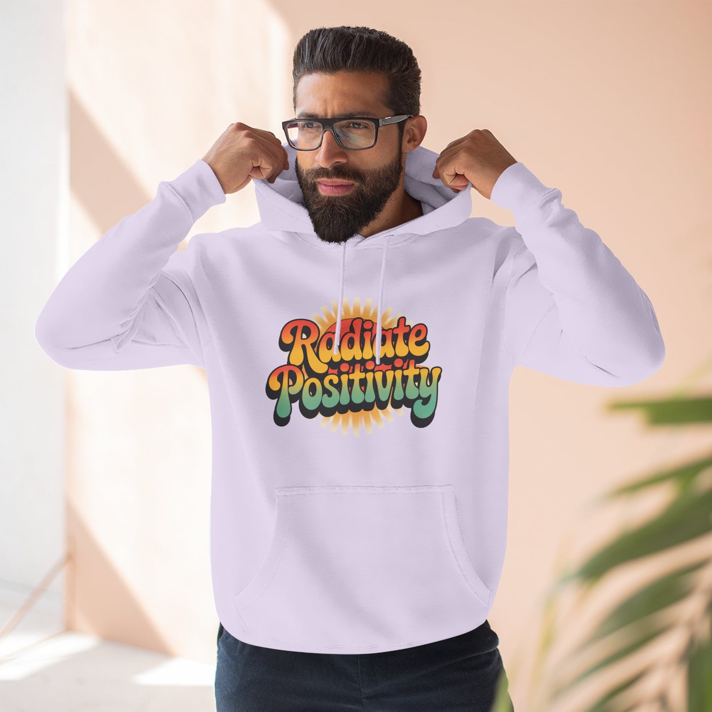 Radiate Positivity Fleece Hoodie