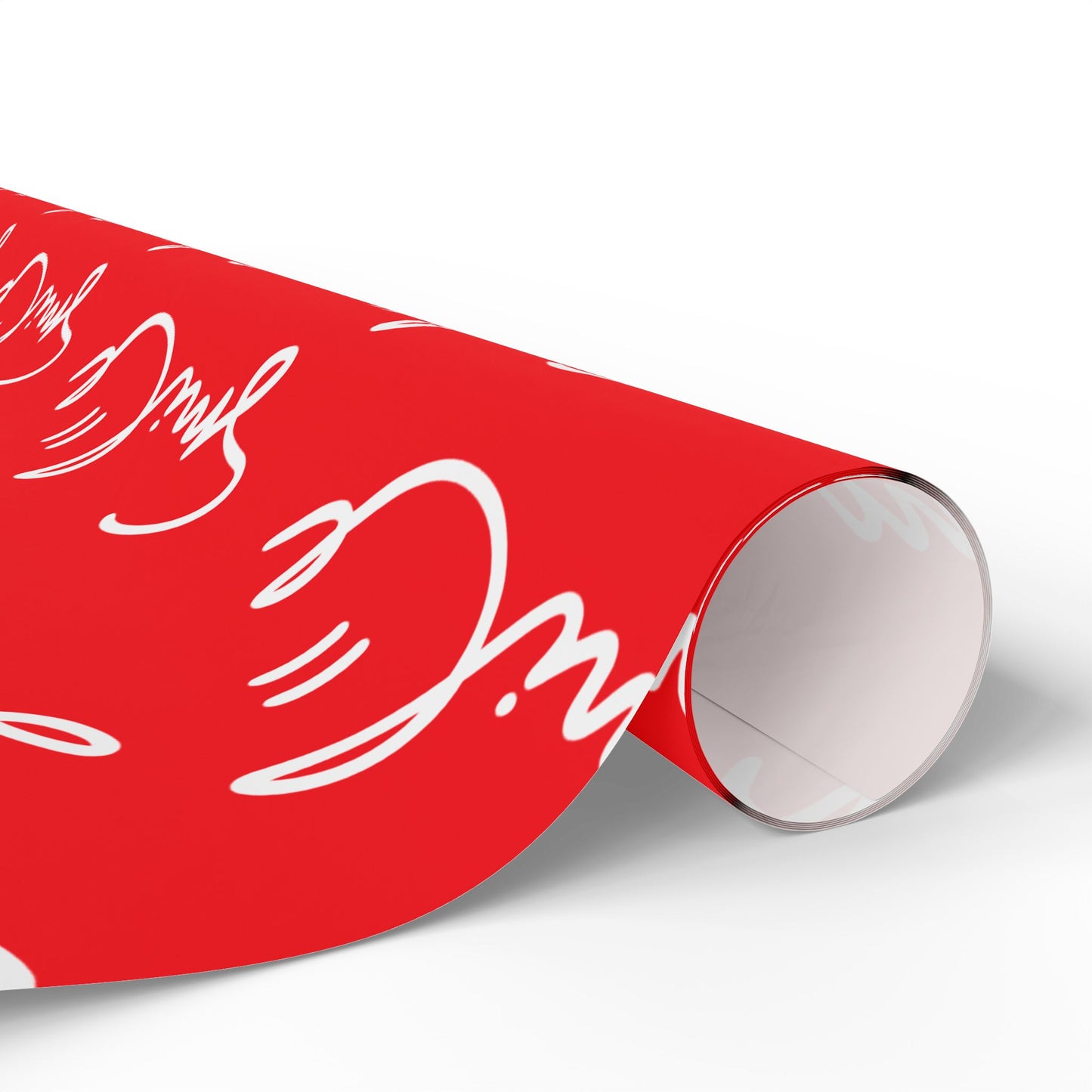 Red Smile Stylish Gift Wrapping Paper for Any Occasion