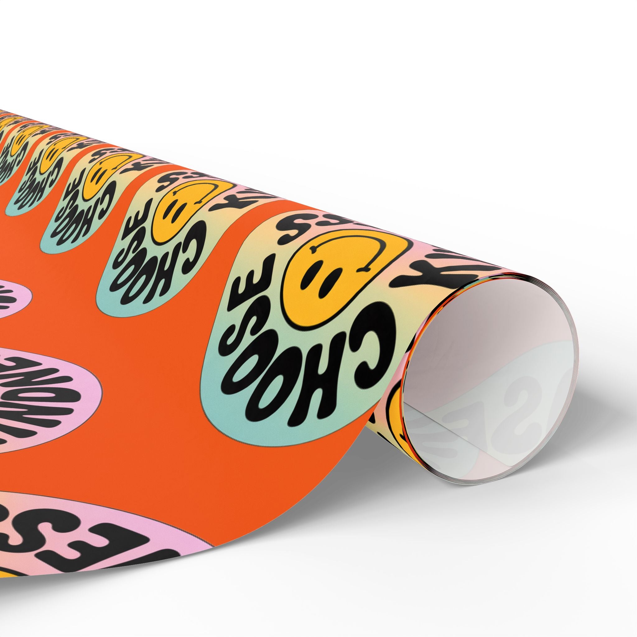 Orange Choose Kindness Wrapping Papers