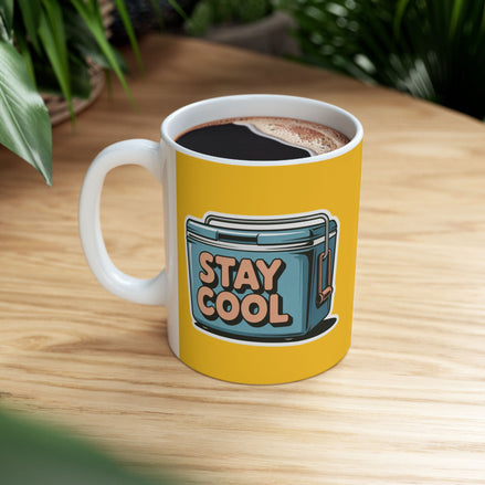 Stay Cool Ceramic Mug – Perfect Gift for Outdoor Lovers