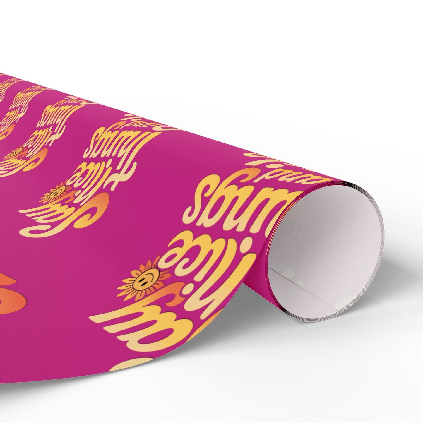 Say Nice Things and Smile Wrapping Paper