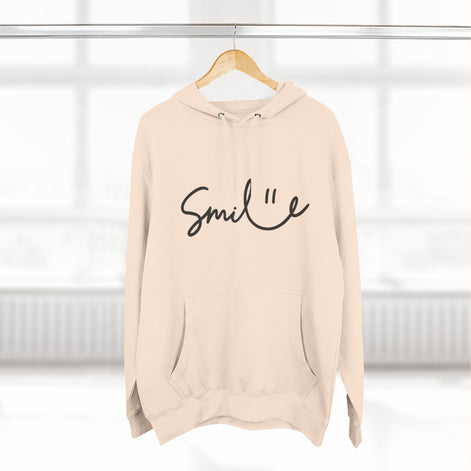 Smile Fleece Hoodie - Cozy and Stylish Pullover for Everyday Comfort