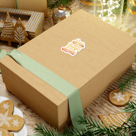 Say Nice Things and Smile Sticker