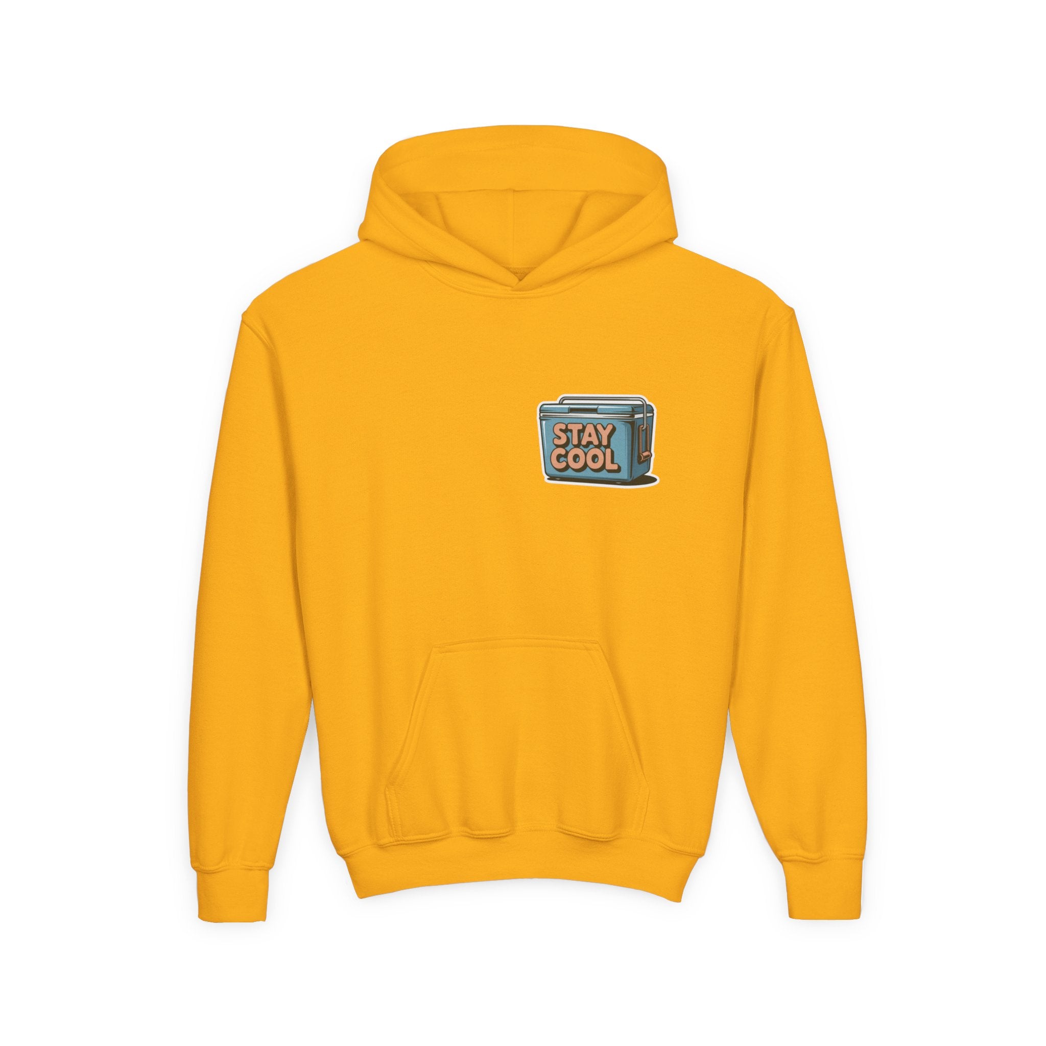 Youth Hooded Sweatshirt - Stay Cool Graphic
